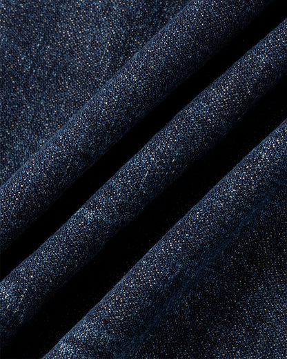 Autumn Winter New Vintage Washed Denim Jacket