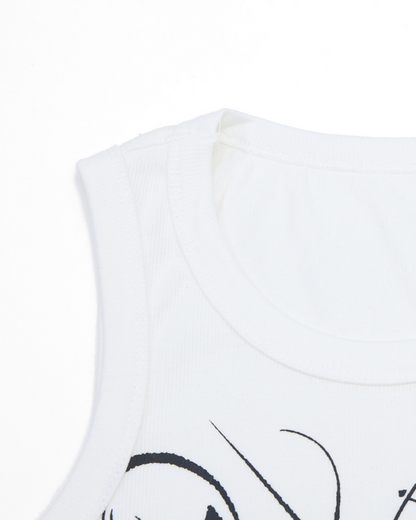 Retro-Style Printed Vest With Unique Design