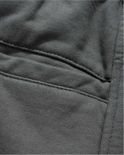 Minimal Zipper Detail Street Shorts